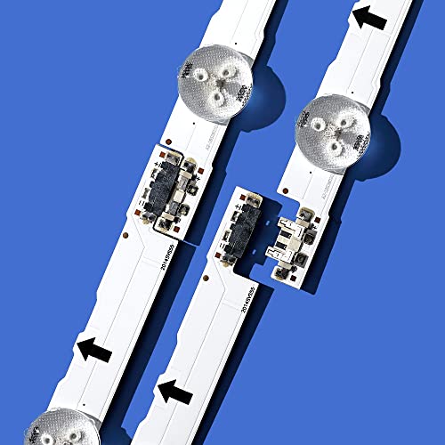 Tira de retroiluminación para panel de aluminio disipador en Samsung UE55H6400 de 12 unidades