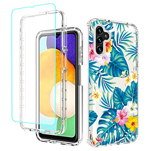 Coque Samsung A13 5G anti-chocs pour éviter les fissures d'écran avec verre inclus