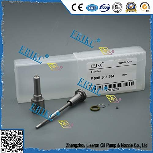 F00RJ03484 CR Overhaul Repair Kits Fuel Injector DSLA140P1723 Vlave F00RJ02130 FOORJ03484 for Injection Parts 0445120123