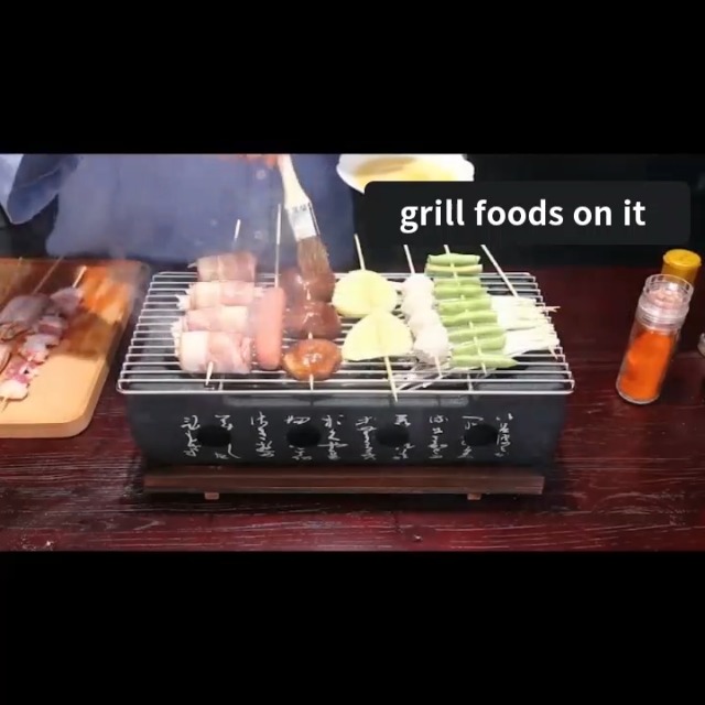 バーベキュー・調理用品 BBQ GRILL S GRILL RECTANGLE BBQ GRILL S GRILL RECTANGLE