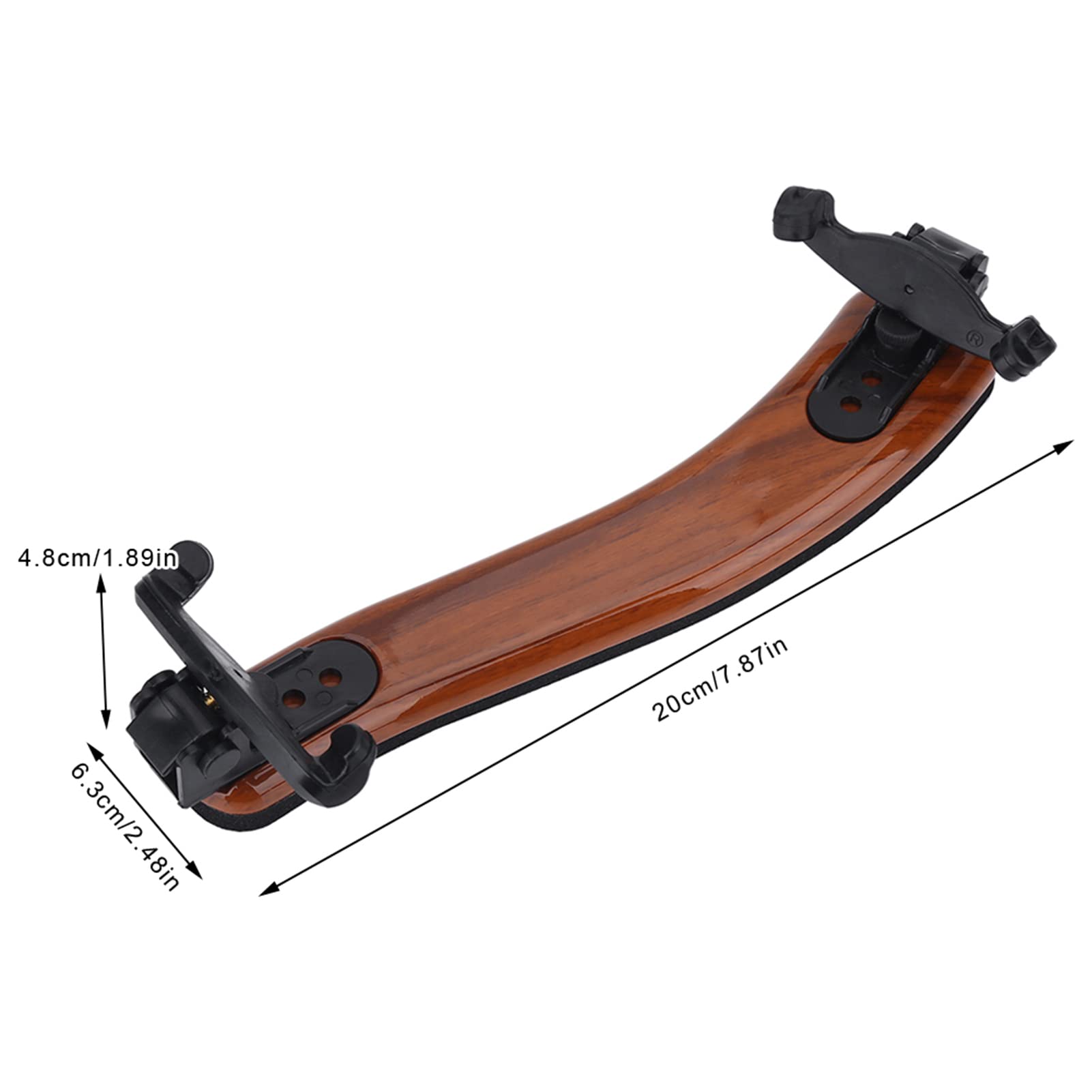 Coussin Kun Violon 4/4, Tappetino in Gomma per 3/4 Dimensioni Strumento per Violino Accessorio per Spalla Regolabile