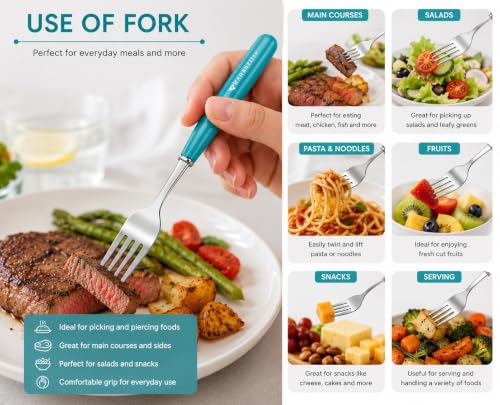 Image of Stainless Steel Cutlery Set, 3-Piece | Spoon, Fork, Chopsticks
