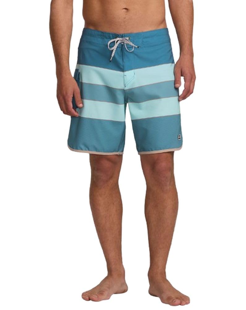 Billabong Men's 73 Pro Boardshort, 4-Way Performance Stretch, 20 Inch Outseam Board Shorts, Dusty Blue S125, 32