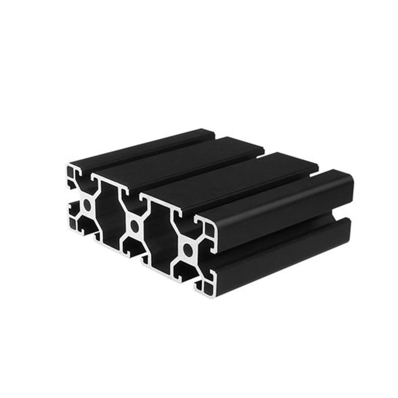 40120 Black Aluminum Profile Extrusion European Standard Linear Rail for CNC 3D Printer Parts(400mm)