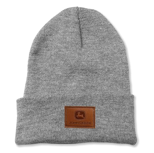 John Deere Beanie Hat (OFA, Charcoal)