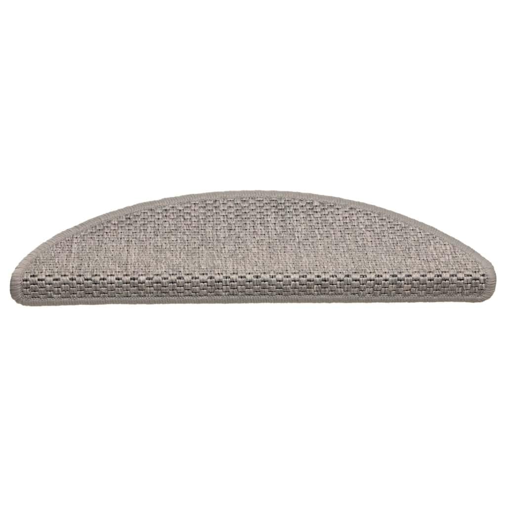 Tapis d'escalier Autocollants 30 pcs 56x17x3 cm argenté Revêtements de marches Argent,3365859