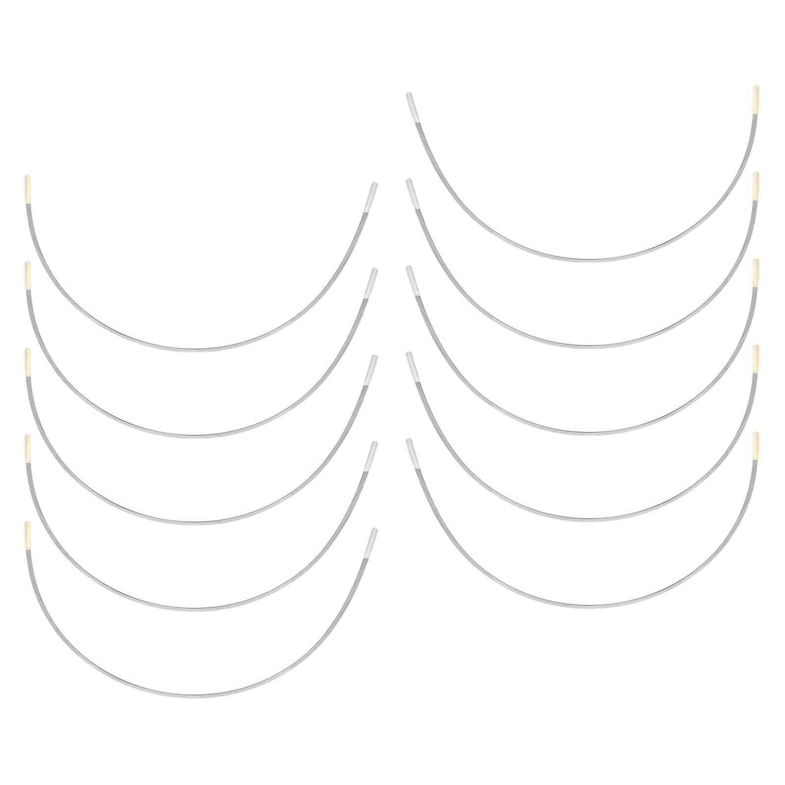 6x6 Pair of Stainless Steel Handmade Bra Underwire Replacement Cup D Cup-image-35