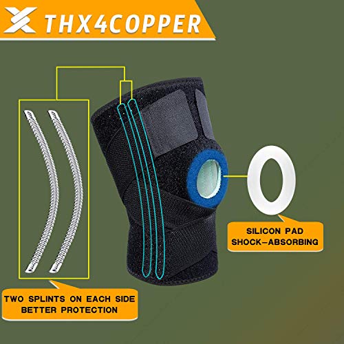 Thx4COPPER - Ginocchiera a compressione con