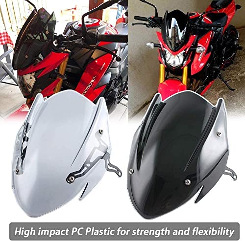 Safuotn Parabrezza per Moto Cupolino Deflettore