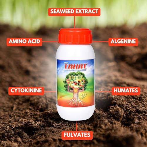 Image of 100% ORGANIC TAKAT Liquid Sea Weed Base Fertilizer For Plant (250ml, Liquid)