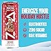 ZOA Zero Sugar Energy Drinks, Dwanta's Holiday Punch - Sugar Free with Electrolytes, Healthy Vitamin C, Amino Acids, Essential B-Vitamins, and Caffeine from Green Tea - 12 Fl Oz (12-Pack)