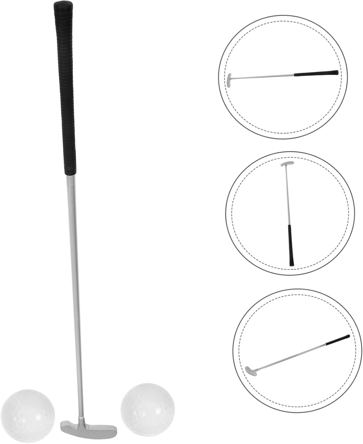 Reusable Golf Balls Putter Professional Training Aid Daily Use Balls Sturdy Golfing Club Putters Enhance Arm Strength Muscle Memory