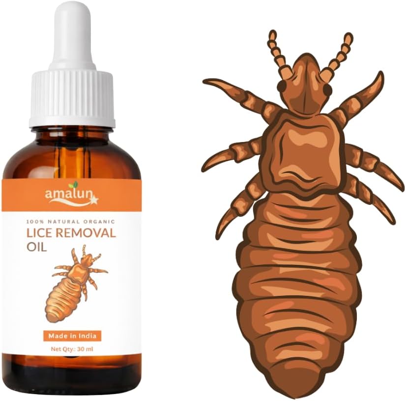 Lice Removal Oil - Fast-Acting Solution for Head Lice and Scalp Care"