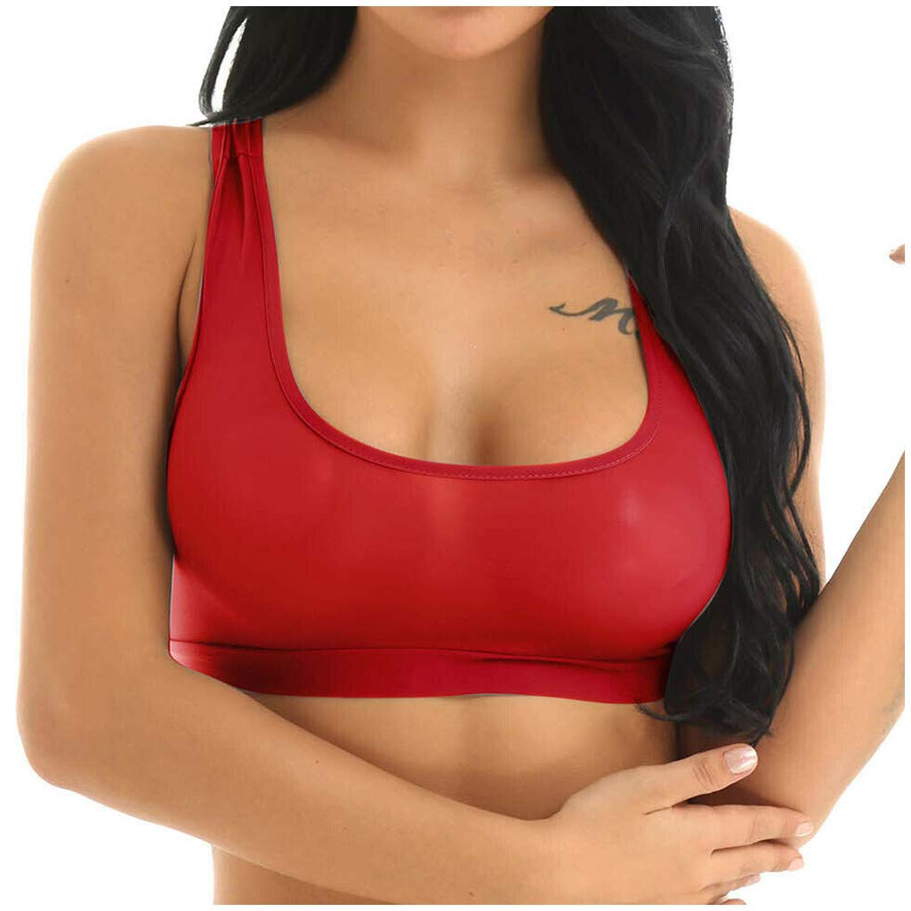 Generisch Vest Seamless Crop Women Stretch Mesh Training Transparent Underwear Bra