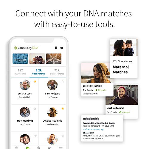 AncestryDNA: Genetic Ethnicity Test, Ethnicity Estimate, AncestryDNA Test Kit