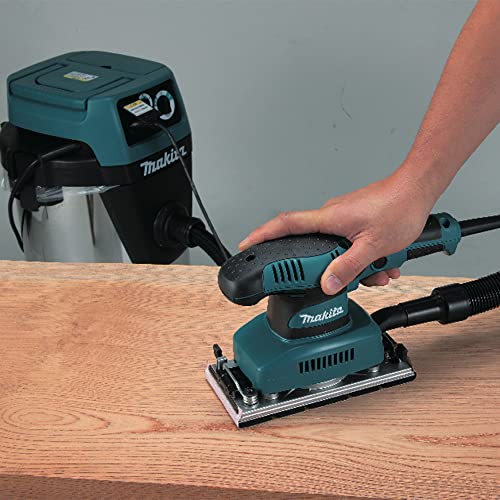 Makita Sheet Finishing Sander, 1/3 In, 1.7 A, Teal (BO3710) - image 7