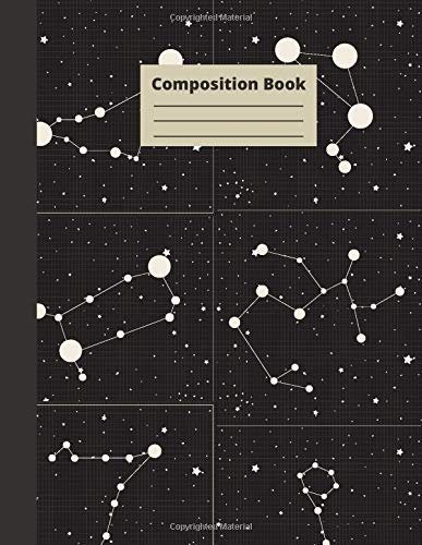 Composition Book: An observer’s Bound Outer Space Notebook | Constellation Journal | Lined Journal