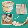 72 yds Black Stripe Jute Webbing for Upholstery and Crafts 3.5 Inches #2