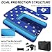 Inflatable Dock Platform with Electric Pump, Dog Boat Ramp Floating Non-Slip Oxford and PVC with Water Ramp for Dogs Pool, Dock, Lake with Traction Rope Dark Blue (4.7ft x 3ft x 6in)