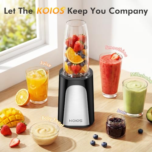 KOIOS 1000W Smoothie Blender 15 in 1 Single Serve Set Press Twist Design - image 8