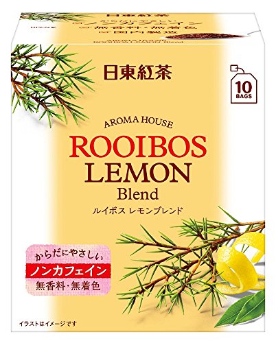 日東紅茶 アロマハウス ルイボスレモン 10袋入り ×6個