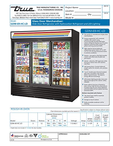 True Manufacturing-GDM-69-HC-LD-Glass Door Merchandisers