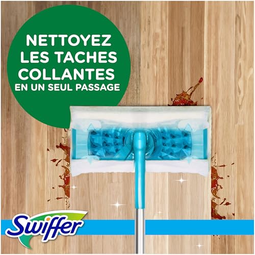Swiffer lingettes humides élimine poussière et taches tenaces boîte de 48 recharges - 4