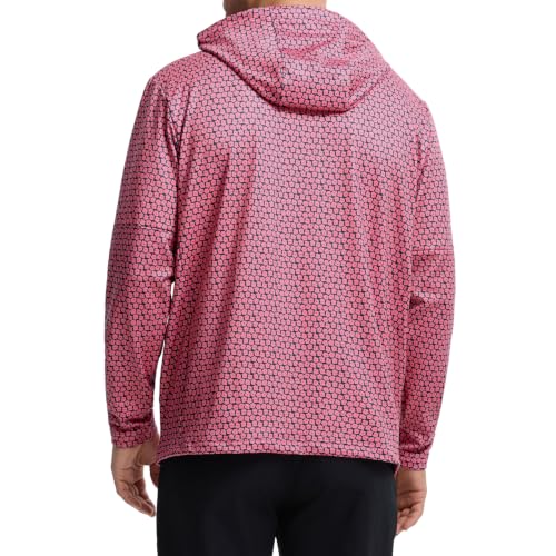 Image of M MAELREG Hoodies for Men Golf Fleece Hooded Sweatshirts Dry Fit Athletic Lightweight Casual Midlayer Mens Hoodies Pullover