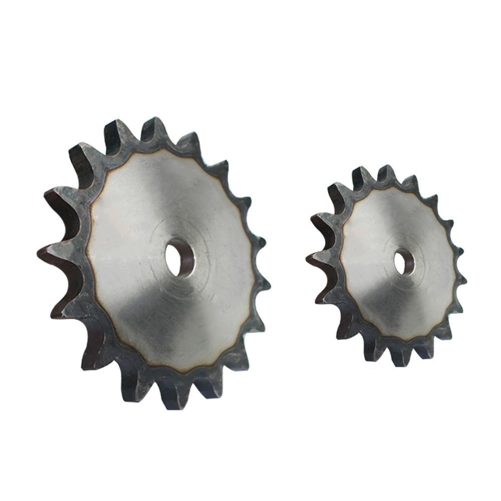 1 Uds 10-25 Dientes 10A transmisión de Cadena piñón Plano A3 Cadena de Rodillos de Acero Paso de Engranaje 15.875mm Rueda Dentada Industrial (Size : 24 Teeth)