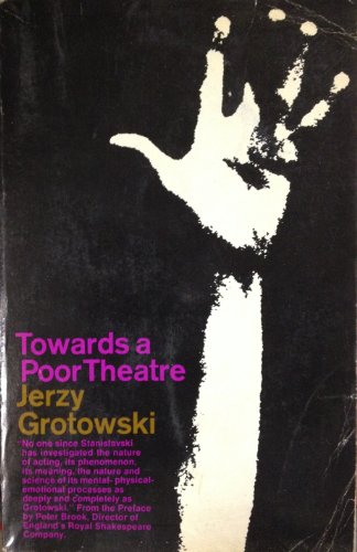 Towards a Poor Theatre 0671204149 Book Cover