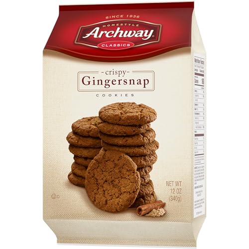 Image of Archway Cookies, Crispy Gingersnap Cookies, 12 Oz