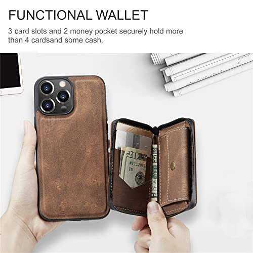 Sac à main portefeuille rose pour iPhone 13 Pro Max idéal pour le shopping - 5
