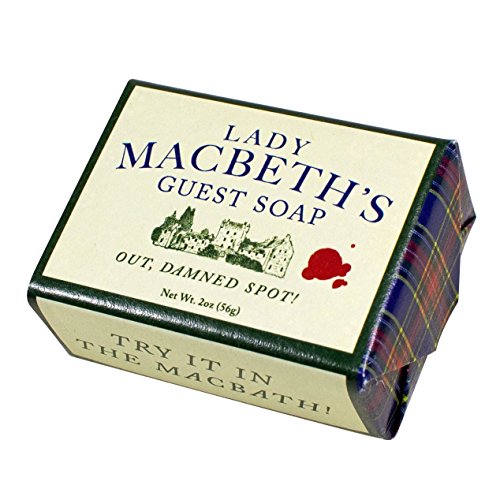 3 Pack - Shakespeare Lady Macbeth's Guest Soap - Made in The USA