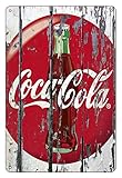 coca cola accessories kitchen Il quadro in latta è pieno di atmosfera retrò, appeso al muro del bar di casa, aggiungendo immediatamente un'atmosfera artistica nostalgica