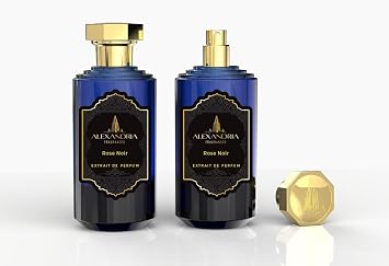 Alexandria Fragrances Rose Noir Perfume - Premium Unisex Eau de Parfum with Lime, Orange Blossom, Saffron - Fragrance with Incense, Angelica & Musk Mens Cologne for Every Occasion - 55ml