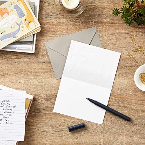 Hallmark Baby Shower Thank You Cards, Painted Animals (20 Cards With Envelopes For Baby Boy Or Baby Girl) #TOP1