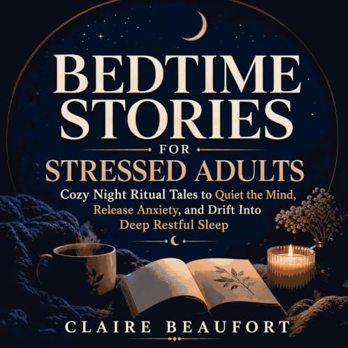 Bedtime Stories for Stressed Adults: Cozy Night Ritual Tales to Quiet the Mind, Release Anxiety, and Drift Into Deep Restful 