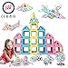 HLAOLA Magnetic Blocks 133PCS Upgrade Magnetic Building Blocks Magnetic Tiles Educational Toys Tiles Set for kids  Magnet Stacking Toys for Kids Children Age 3 4 5 6 7 Year Old (3D Macaron Colors)