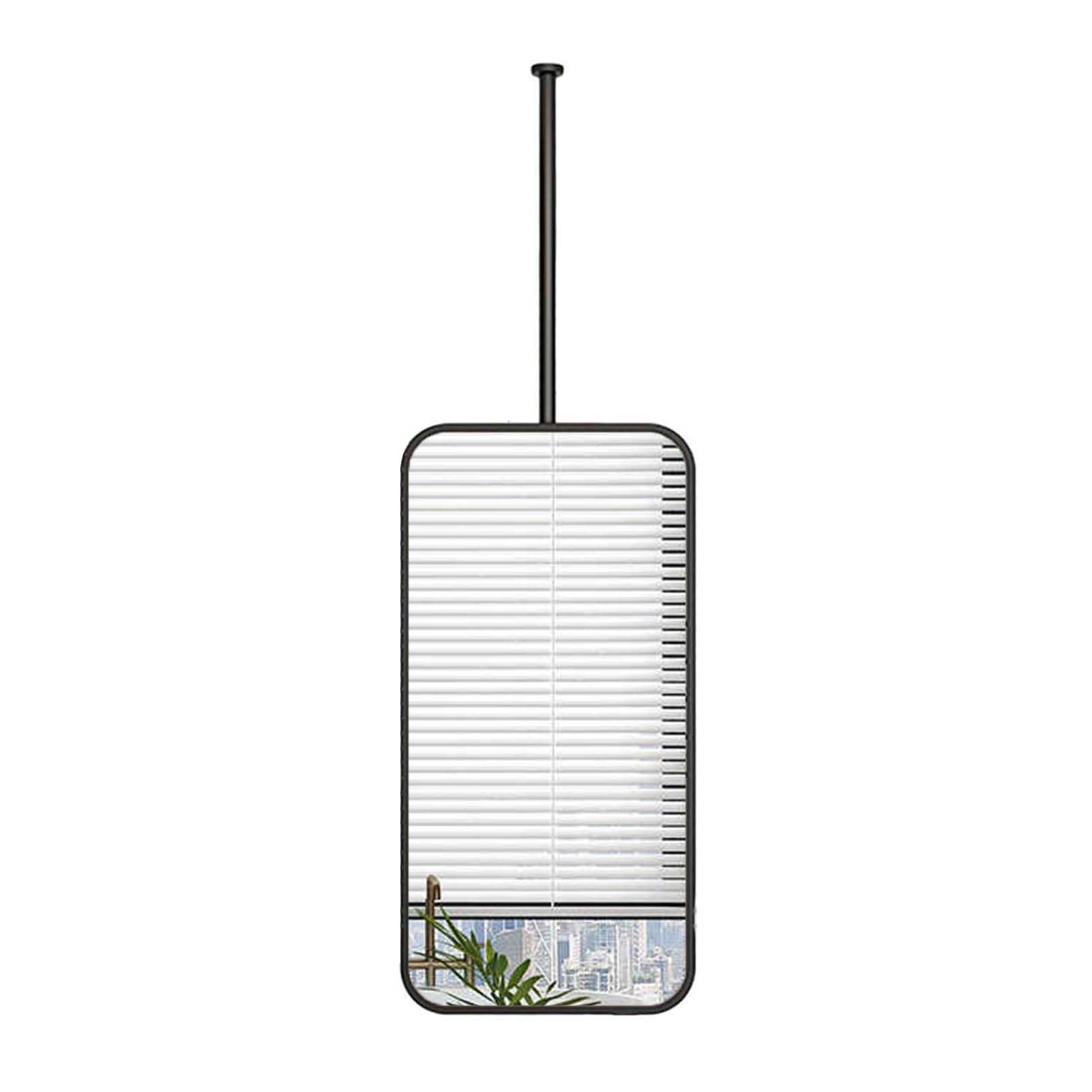 Miroir de plafond rectangulaire pour gagner de la place salon bain 60x100