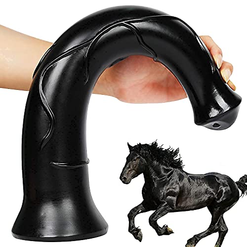 Lzyaa Super Big Size Horse Dildo (Black) #TOP2