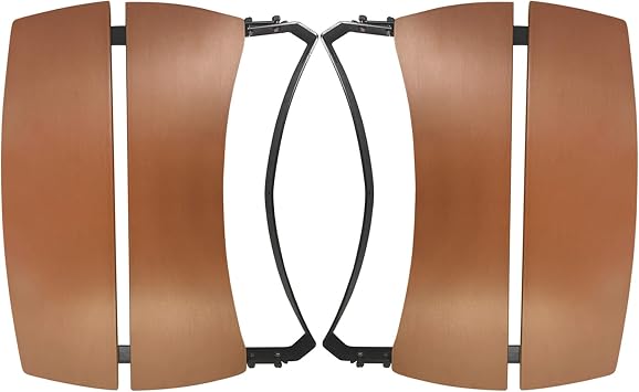 Side Shelves Big Green Egg Accessories, Composite 2 Slat Egg Mates for Large Big Green Egg with Folding Side Shelves Replacement Parts Grill & Smoker Accessories