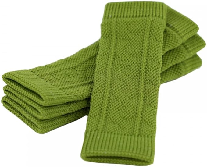 DONGKER 4Pcs Pet Dog Elbow Protectors, Dog Legs Socks Knitted Dog Elbow