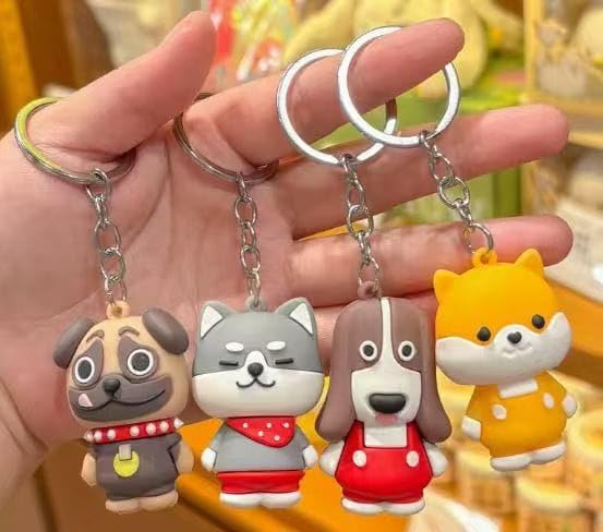Image of GEOCARTER Teddy Bear Keyring | Cute Keychain for Bags & Keys