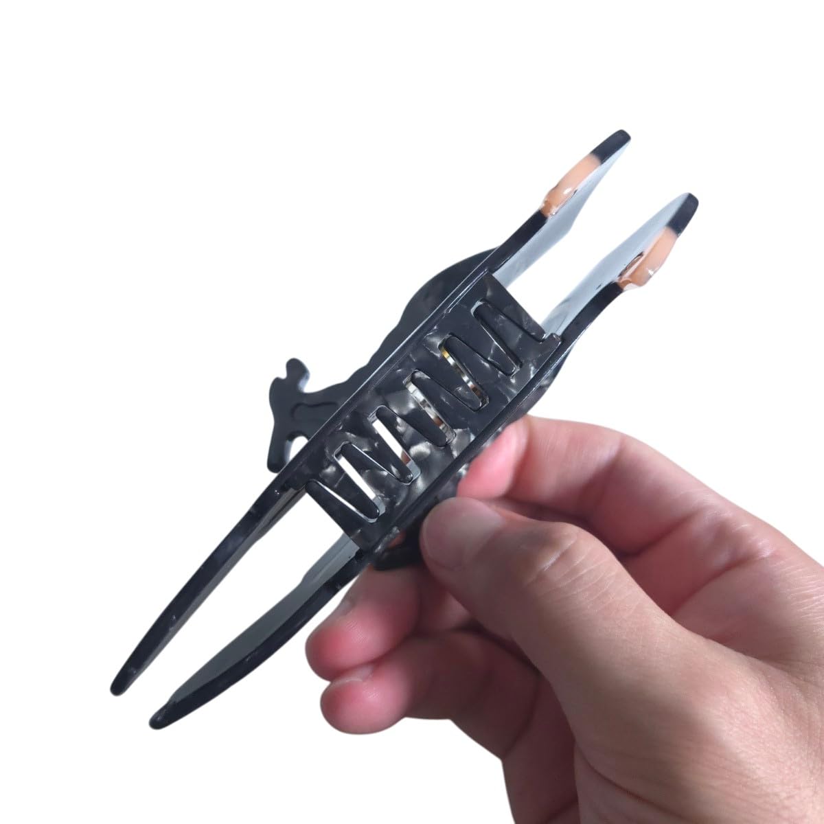 Funny Crow Hair Clips,Novelty Acetate Hair Clip,Bird Claw Clips for Women,Black - Image 5