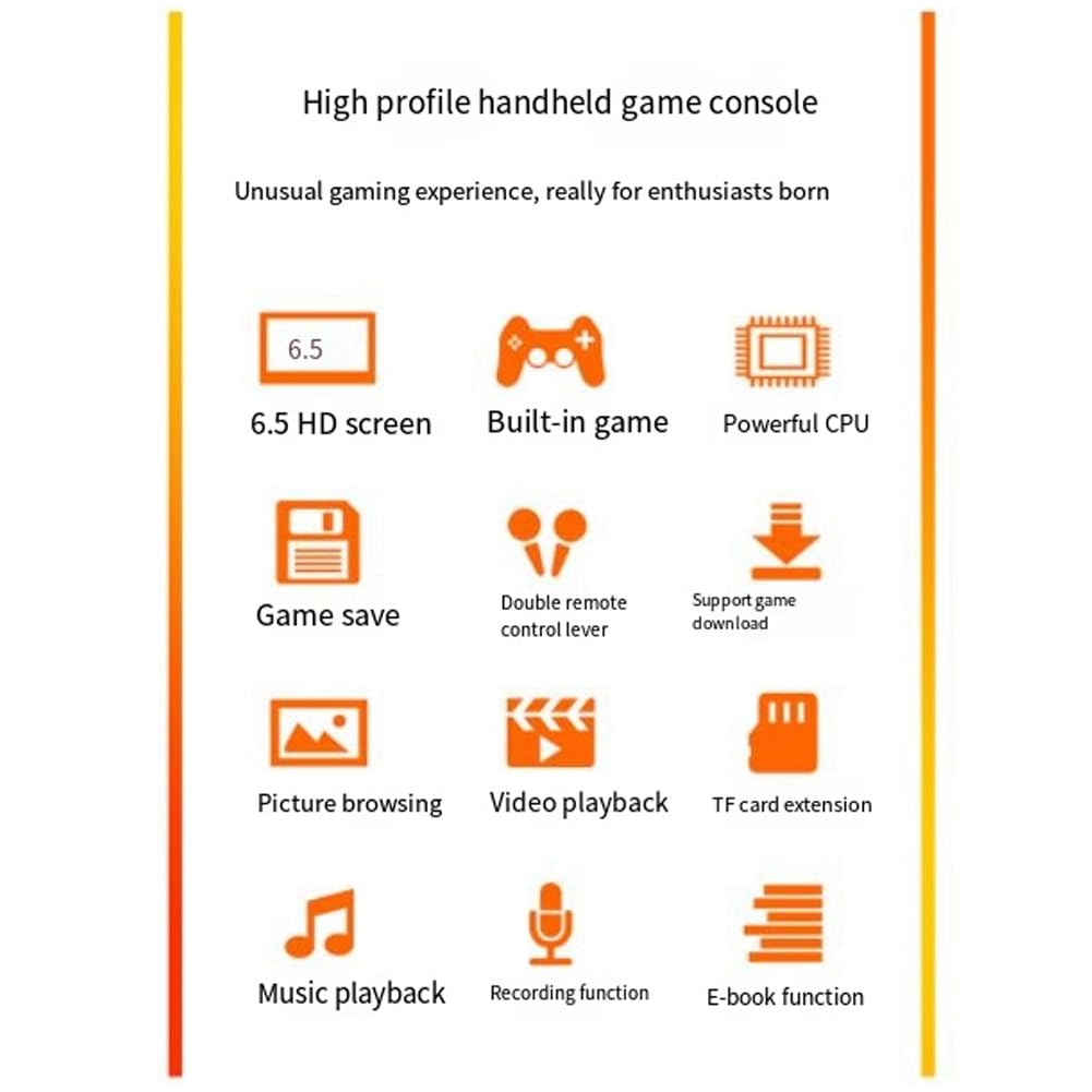 Consola de Juegos Retro PortáTil Pantalla HD de 7 Pulgadas Consola de Videojuegos PortáTil con 10000 Juegos Gratuitos Consola PortáTil