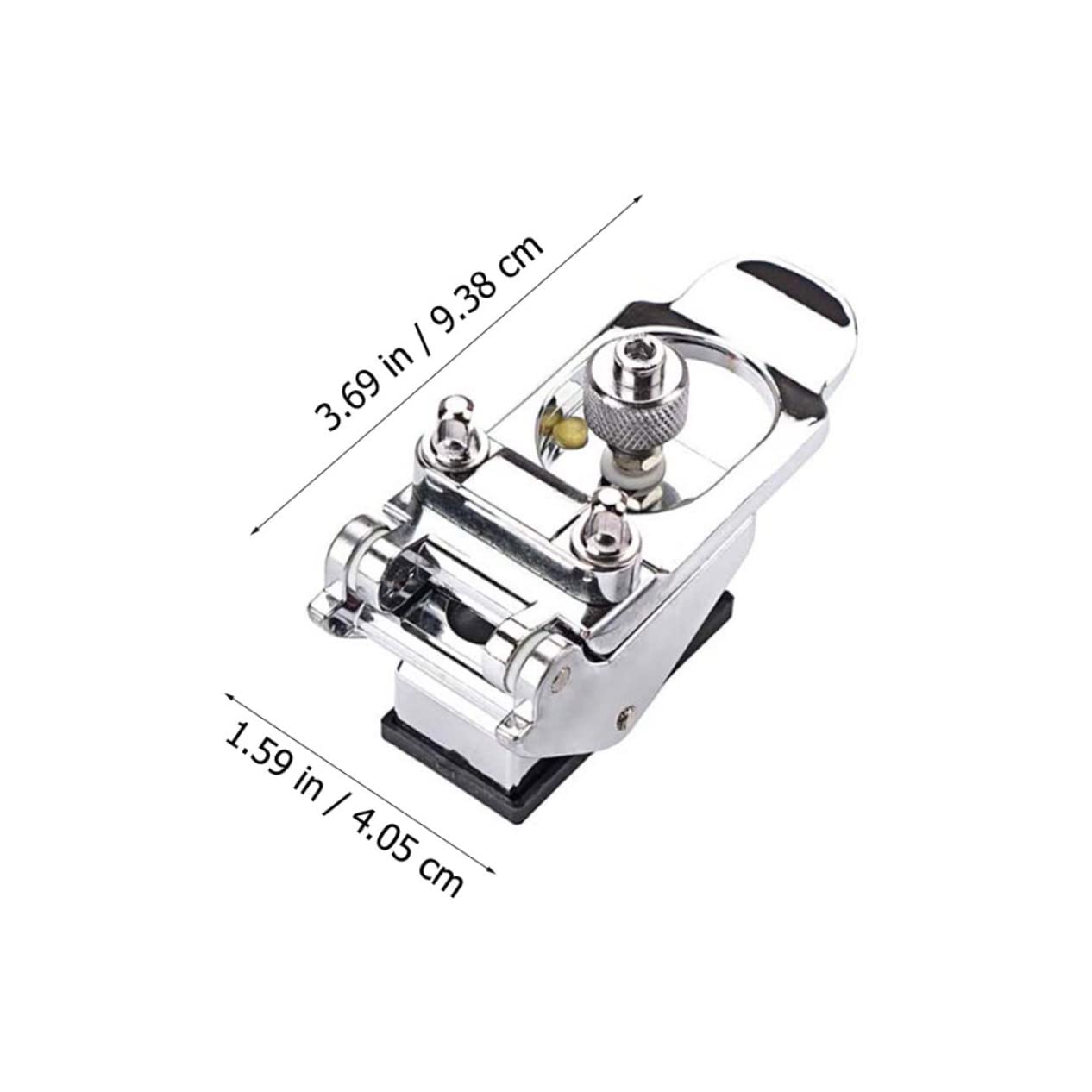 BESPORTBLE Regolatore Accessorio Superficie e per in Rullante Metallo Argento Liscia Struttura Robusta per Manutenzione Batteria Strumento Musicale