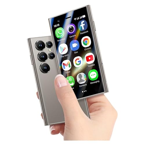 SOYES S24 Pro Max 4G Mini Smartphone - Compact and Powerful with Android 9.0 2GB RAM 16GB ROM 2500mAh Face ID 3.0 Inch Small Mobile Phone (Gold, 16, GB, GB, 2) SOYES S24 Pro Max 4G Mini Smartphone - Compact and Powerful with Android 9.0 2GB RAM 16GB ROM 2500mAh Face ID 3.0 Inch Small Mobile Phone (Gold, 16, GB, GB, 2)