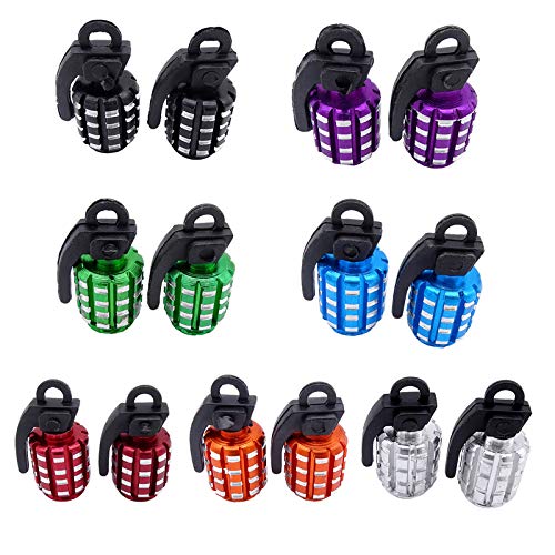 GOZAR 2 Pezzi Personality Modificato Tappo Valvola...