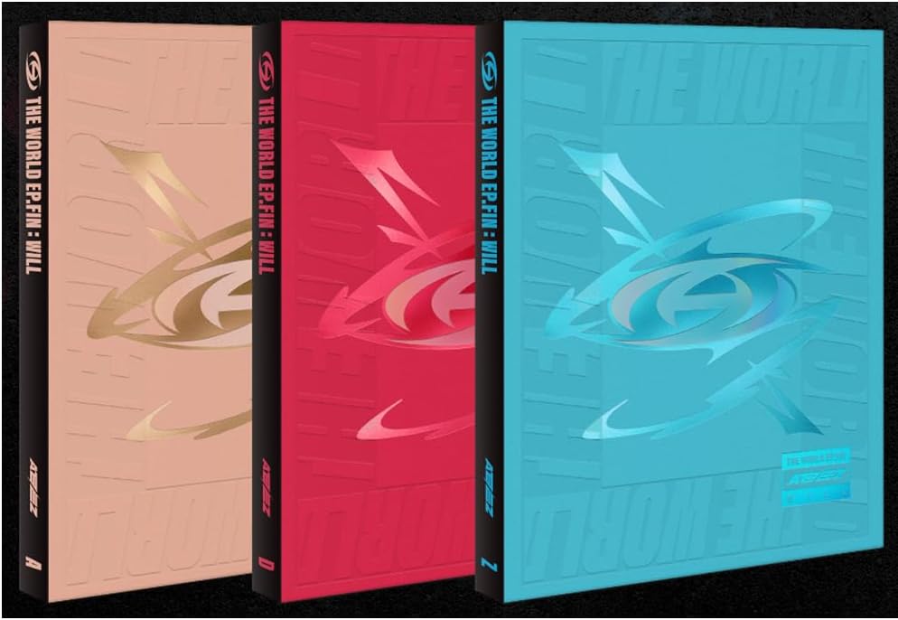 ATEEZ THE WORLD EP.FIN : WILL 10th Mini Album 3 Ver Set (Ship by DHL Express)