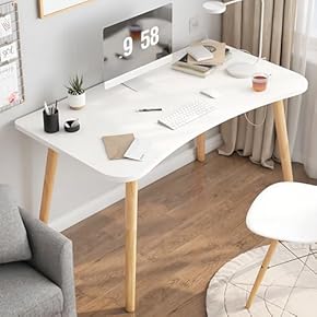 収納デスク ホワイト パソコンデスク　作業台 Dowinx パソコンデスク L字デスク ラック付き モニターアーム